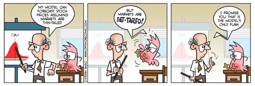 It only works for thin tails